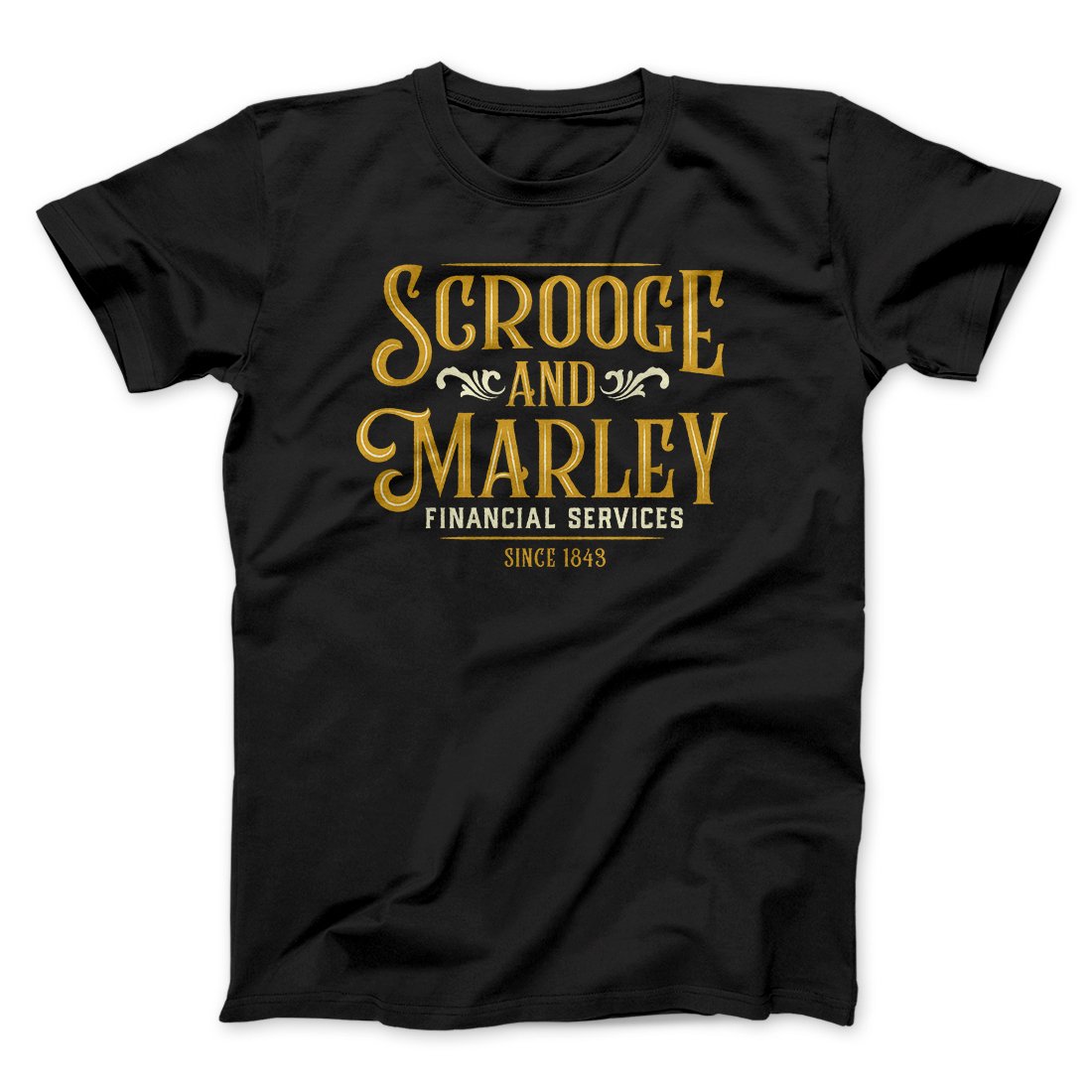 Scrooge & Marley Financial Services Funny Movie Men/Unisex T-Shirt Hoodie, Sweatshirt | CoreVibeTees.com (Image 3)