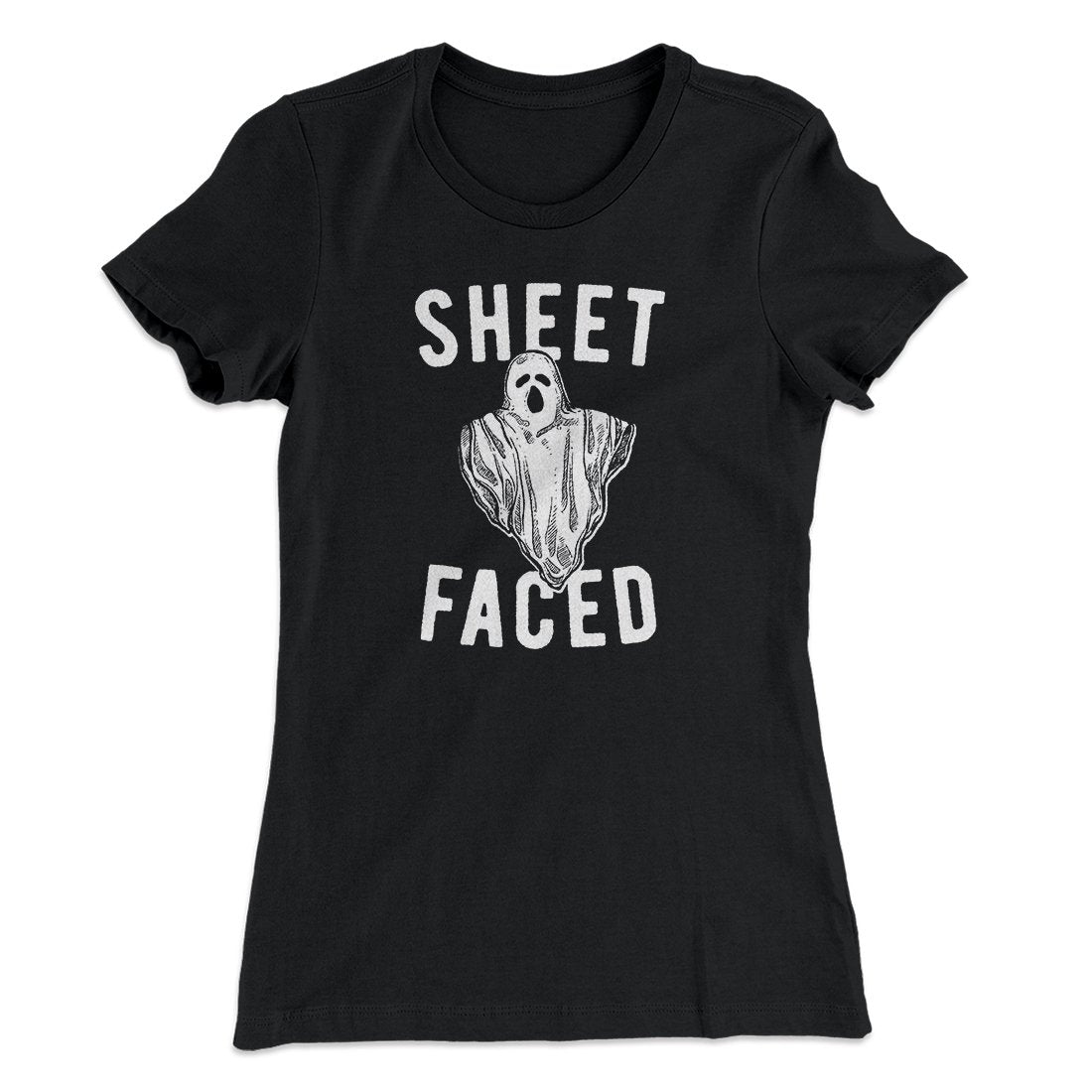Sheet Faced Women's T-Shirt Hoodie, Sweatshirt | CoreVibeTees.com (Image 2)