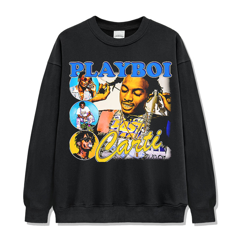 Playboi Carti Sweatshirt Style002 T-Shirts, Hoodie | CoreVibeTees.com (Image 1)