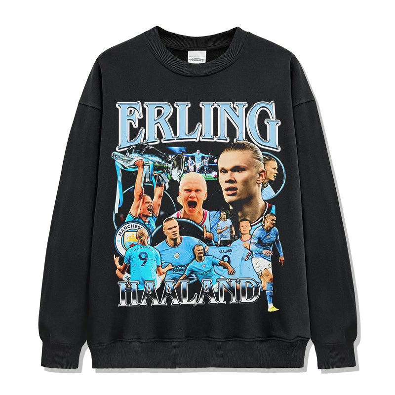 Erling Haaland Sweatshirt Style001 T-Shirts, Hoodie | CoreVibeTees.com (Image 1)