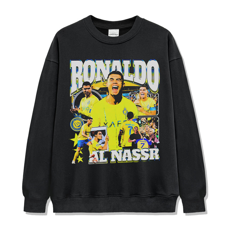 Al Nassr By Ronaldo Sweatshirt T-Shirts, Hoodie | CoreVibeTees.com (Image 1)