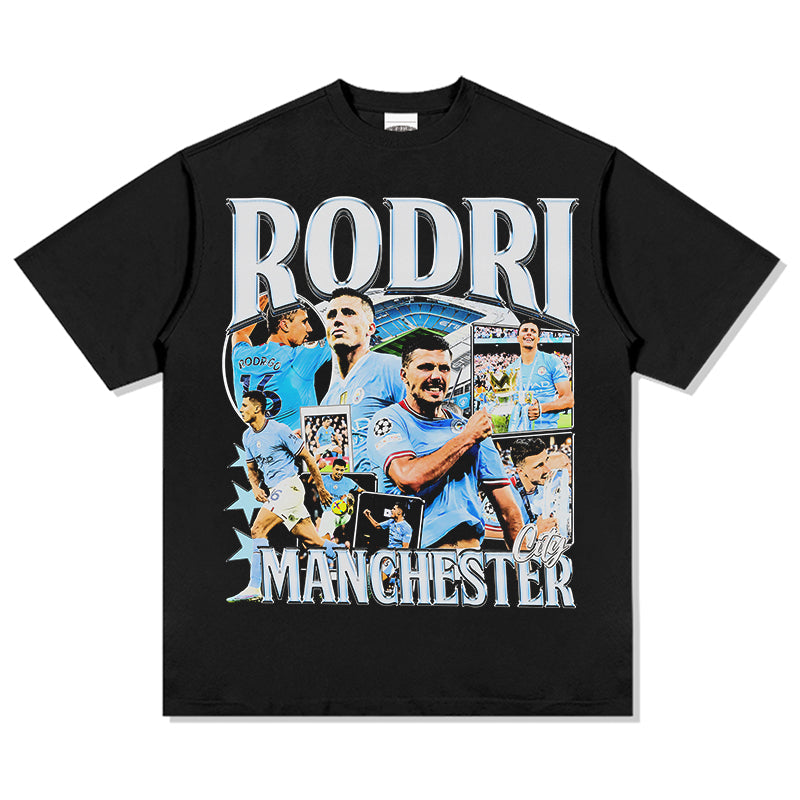 Manchester By Rodri Tee Hoodie, Sweatshirt | CoreVibeTees.com (Image 1)