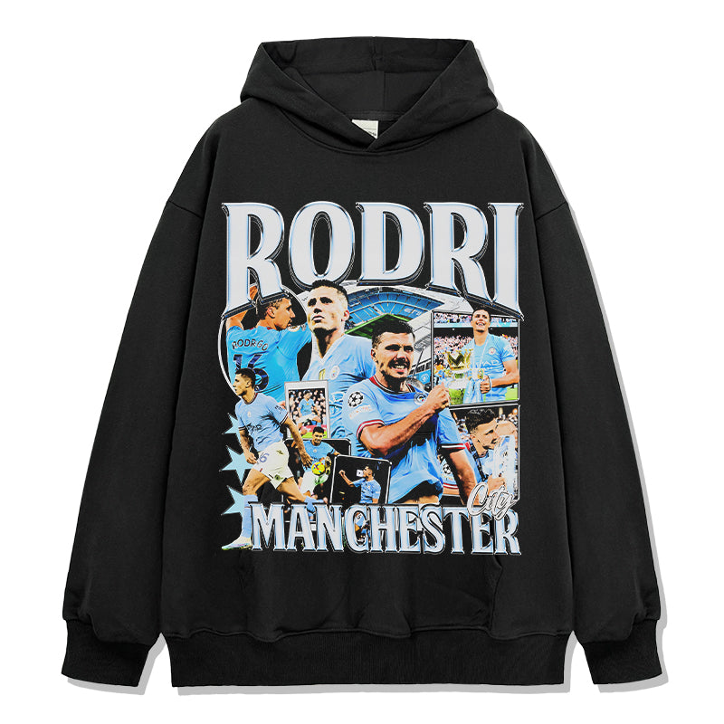 Manchester By Rodri Hoodie T-Shirts, Sweatshirt | CoreVibeTees.com (Image 1)