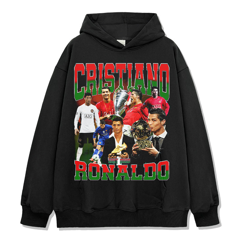 Cristiano Ronaldo Hoodie T-Shirts, Sweatshirt | CoreVibeTees.com (Image 1)