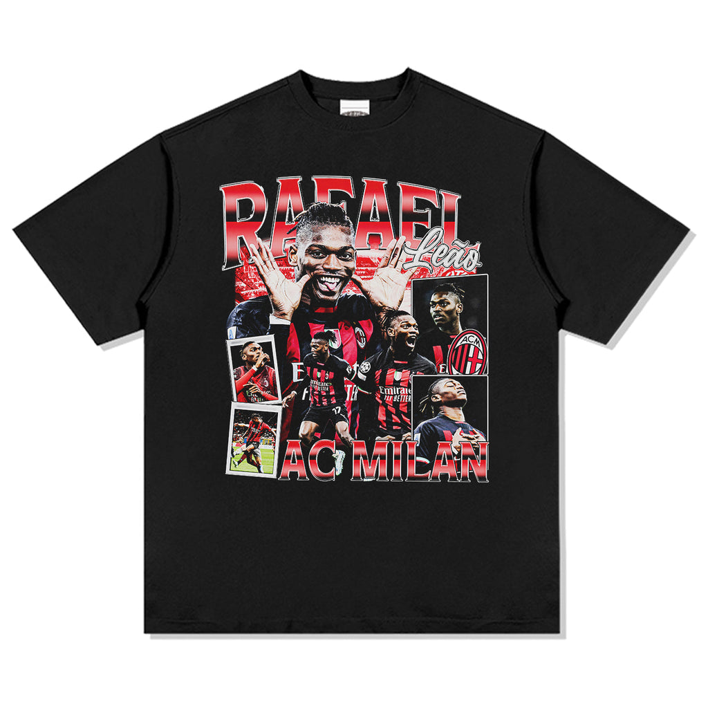 Ac Milan By Rafael LeÃ£o Tee Hoodie, Sweatshirt | CoreVibeTees.com (Image 1)