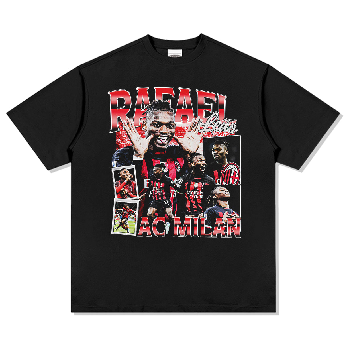 Ac Milan By Rafael LeÃ£o Tee Hoodie, Sweatshirt | CoreVibeTees.com (Image 1)