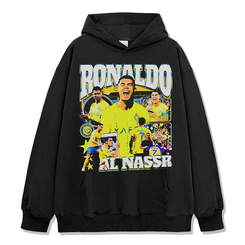 Al Nassr By Ronaldo Hoodie T-Shirts, Sweatshirt | CoreVibeTees.com (Image 1)
