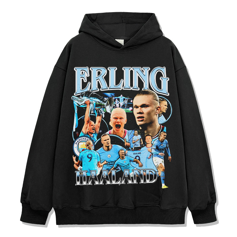 Erling Haaland Hoodie Style001 T-Shirts, Sweatshirt | CoreVibeTees.com (Image 1)