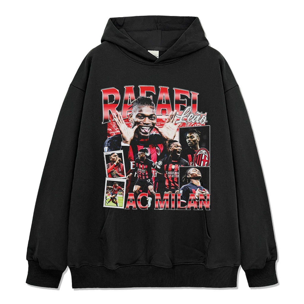 Ac Milan By Rafael LeÃ£o Hoodie T-Shirts, Sweatshirt | CoreVibeTees.com (Image 1)