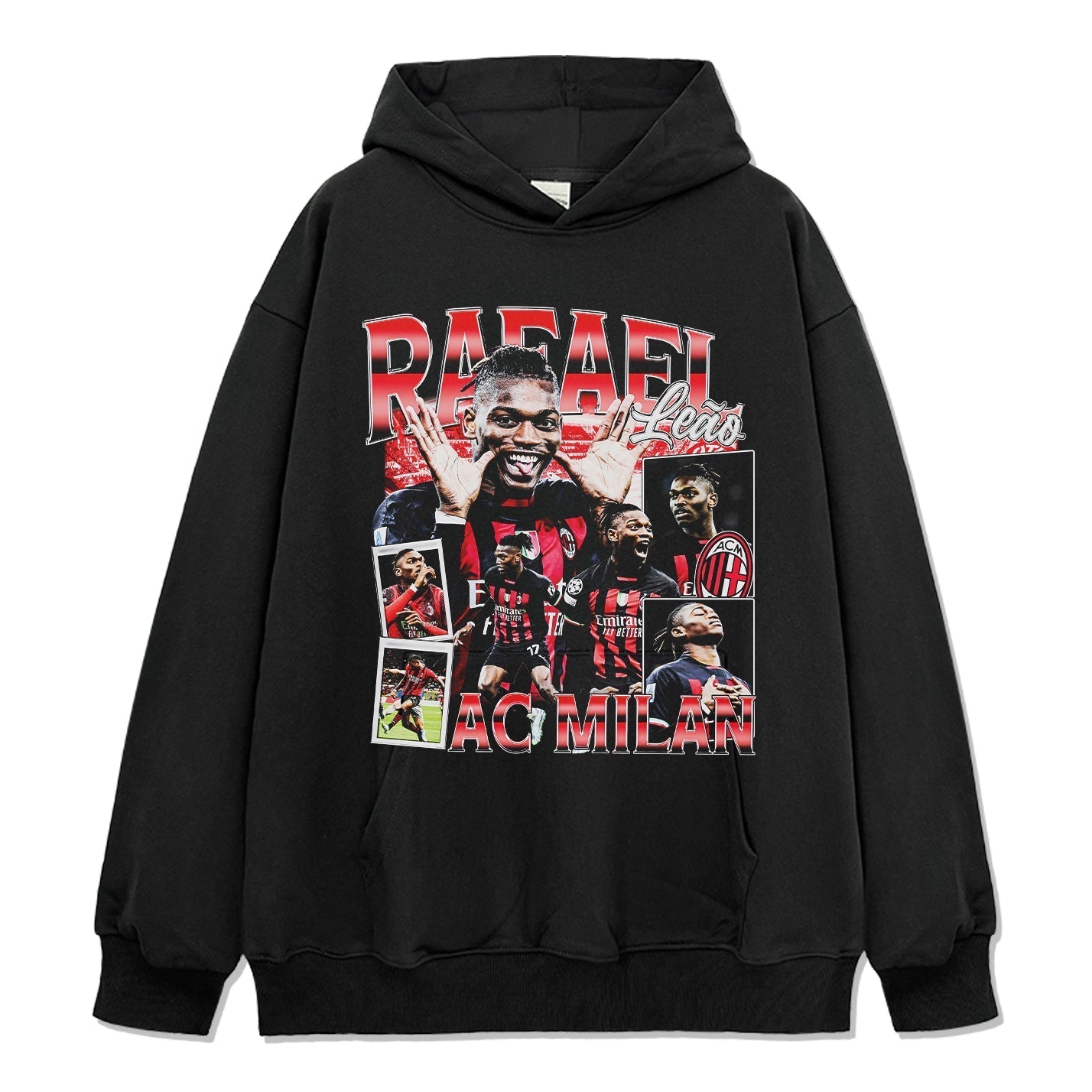 Ac Milan By Rafael LeÃ£o Hoodie T-Shirts, Sweatshirt | CoreVibeTees.com (Image 1)