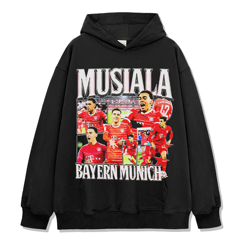 Bayern Munich By Musiala Hoodie T-Shirts, Sweatshirt | CoreVibeTees.com (Image 1)
