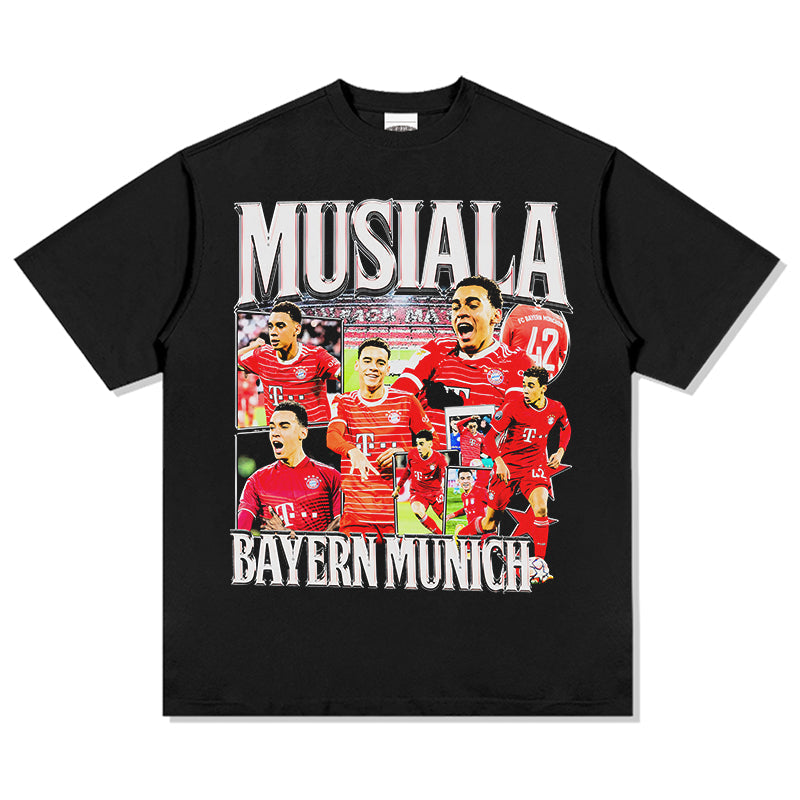 Bayern Munich By Musiala Tee Hoodie, Sweatshirt | CoreVibeTees.com (Image 1)