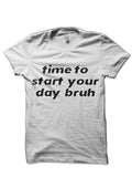Frank Ocean â€“ â€œTime To Start Your Day Bruhâ€ â€“ Blonde Nights Half Sleeve T-Shirt Hoodie, Sweatshirt | CoreVibeTees.com
