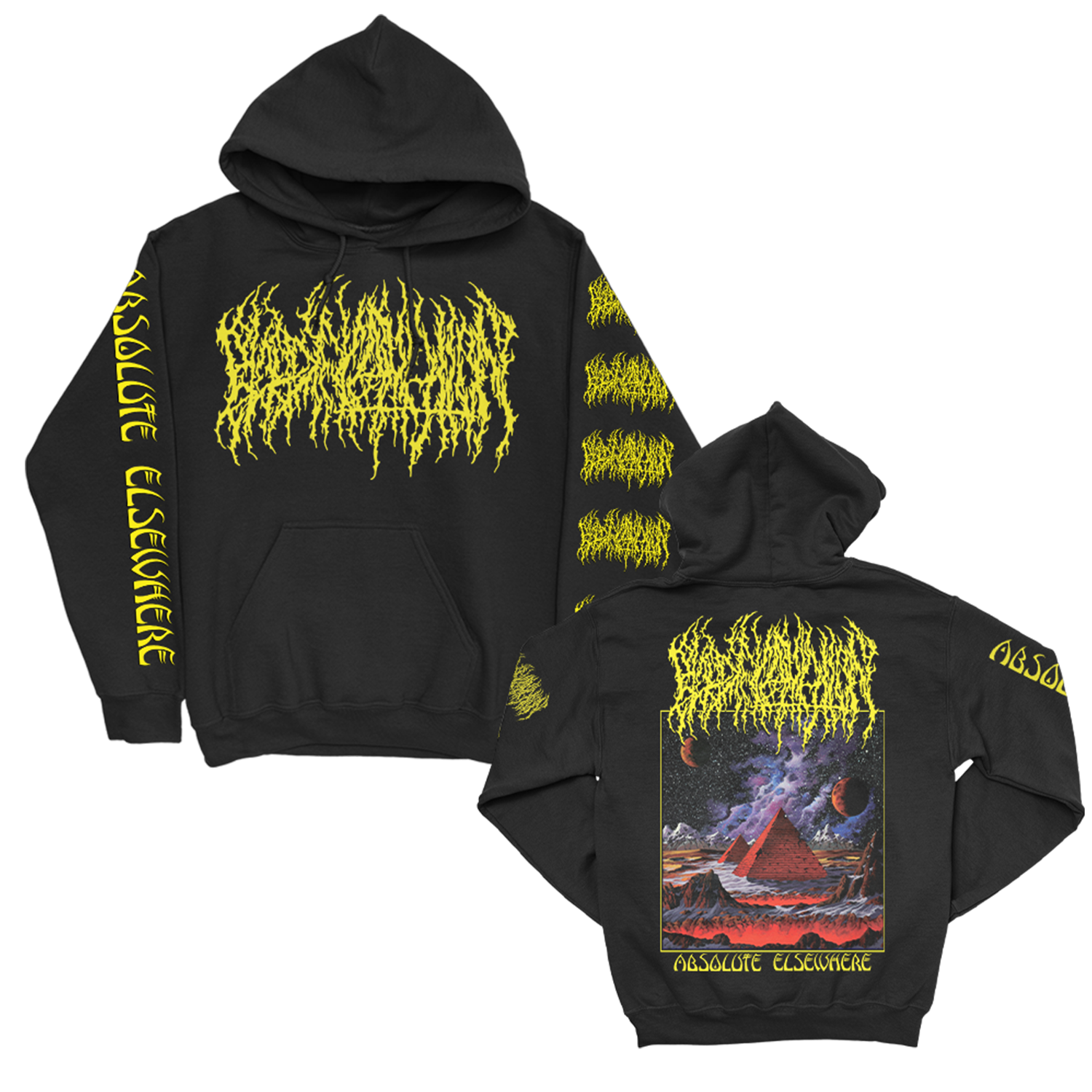 Absolute Elsewhere Cover Pullover Sweatshirt (Black) T-Shirts, Hoodie | CoreVibeTees.com (Image 1)
