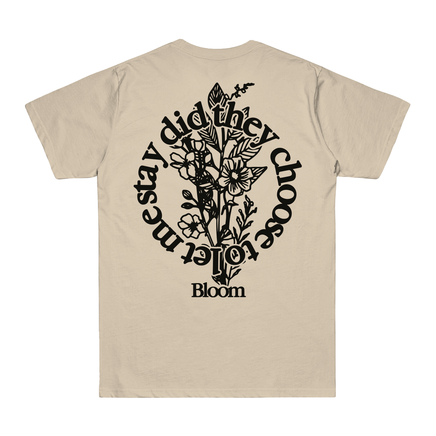 Bloom - Let Me Stay Tee - Bone Hoodie, Sweatshirt | CoreVibeTees.com (Image 2)