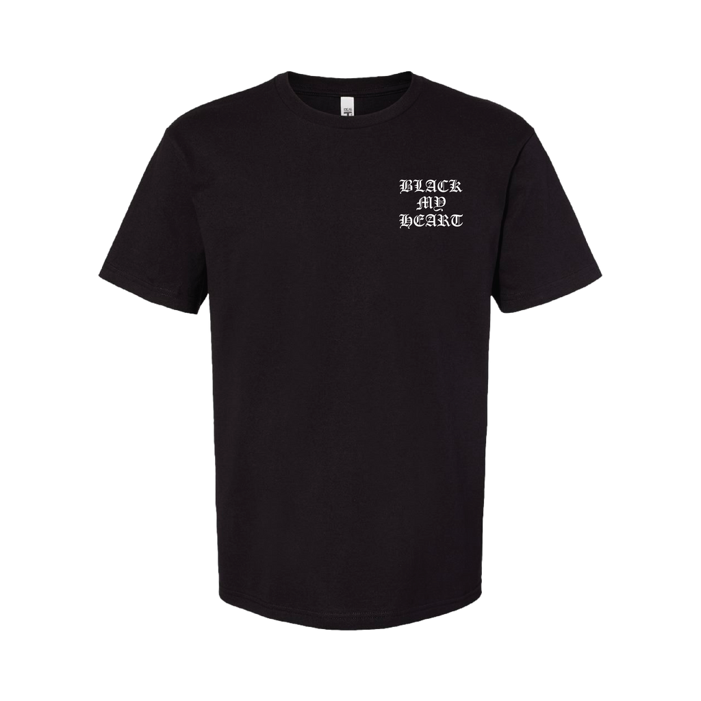 Black My Heart - Boston Old English Shirt Hoodie, Sweatshirt | CoreVibeTees.com (Image 1)