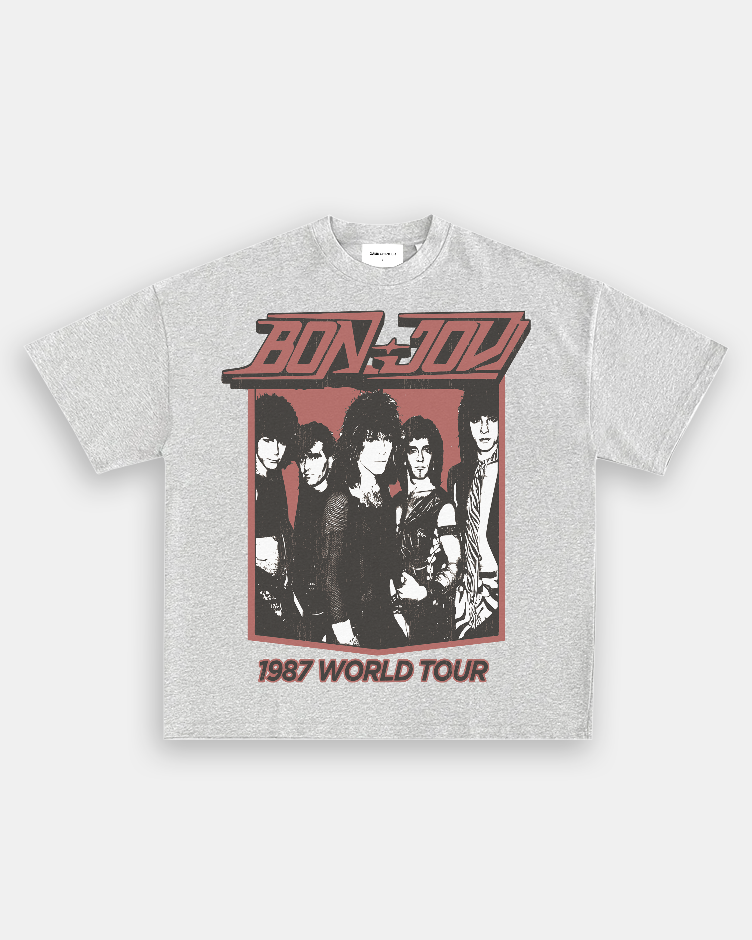 BON JOVI 1987 TEE Hoodie, Sweatshirt | CoreVibeTees.com (Image 2)