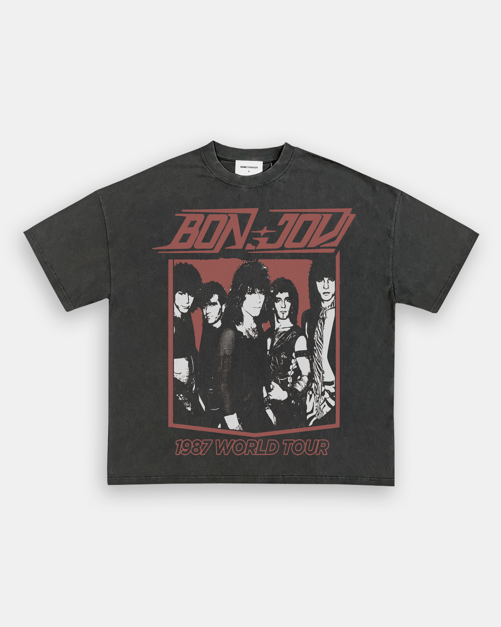 BON JOVI 1987 TEE Hoodie, Sweatshirt | CoreVibeTees.com (Image 3)