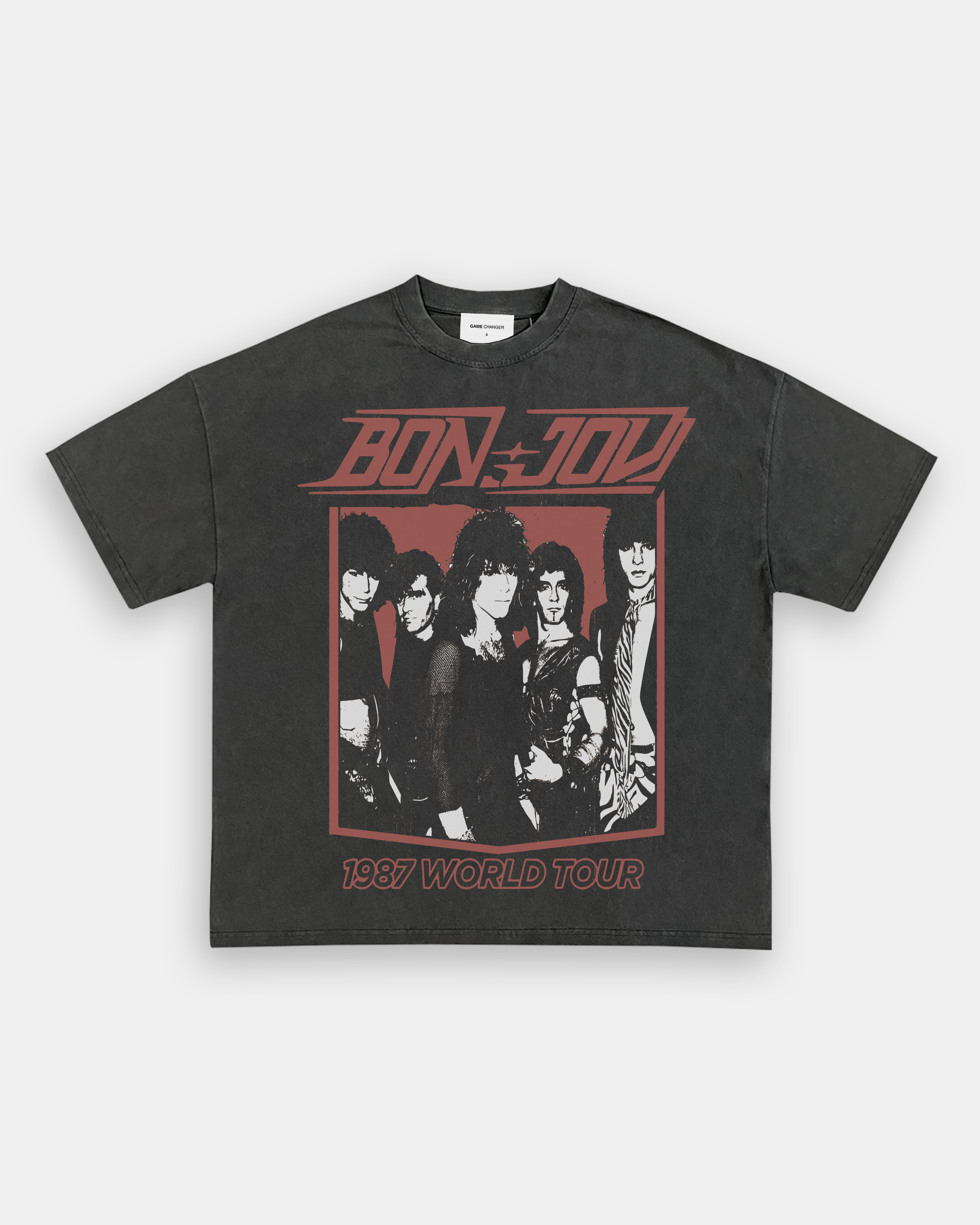 BON JOVI 1987 TEE Hoodie, Sweatshirt | CoreVibeTees.com (Image 3)