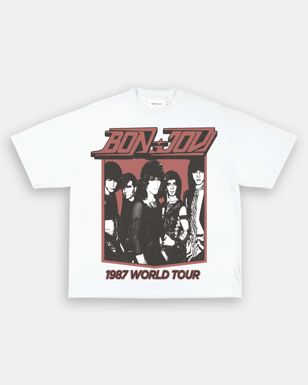 BON JOVI 1987 TEE Hoodie, Sweatshirt | CoreVibeTees.com (Image 4)