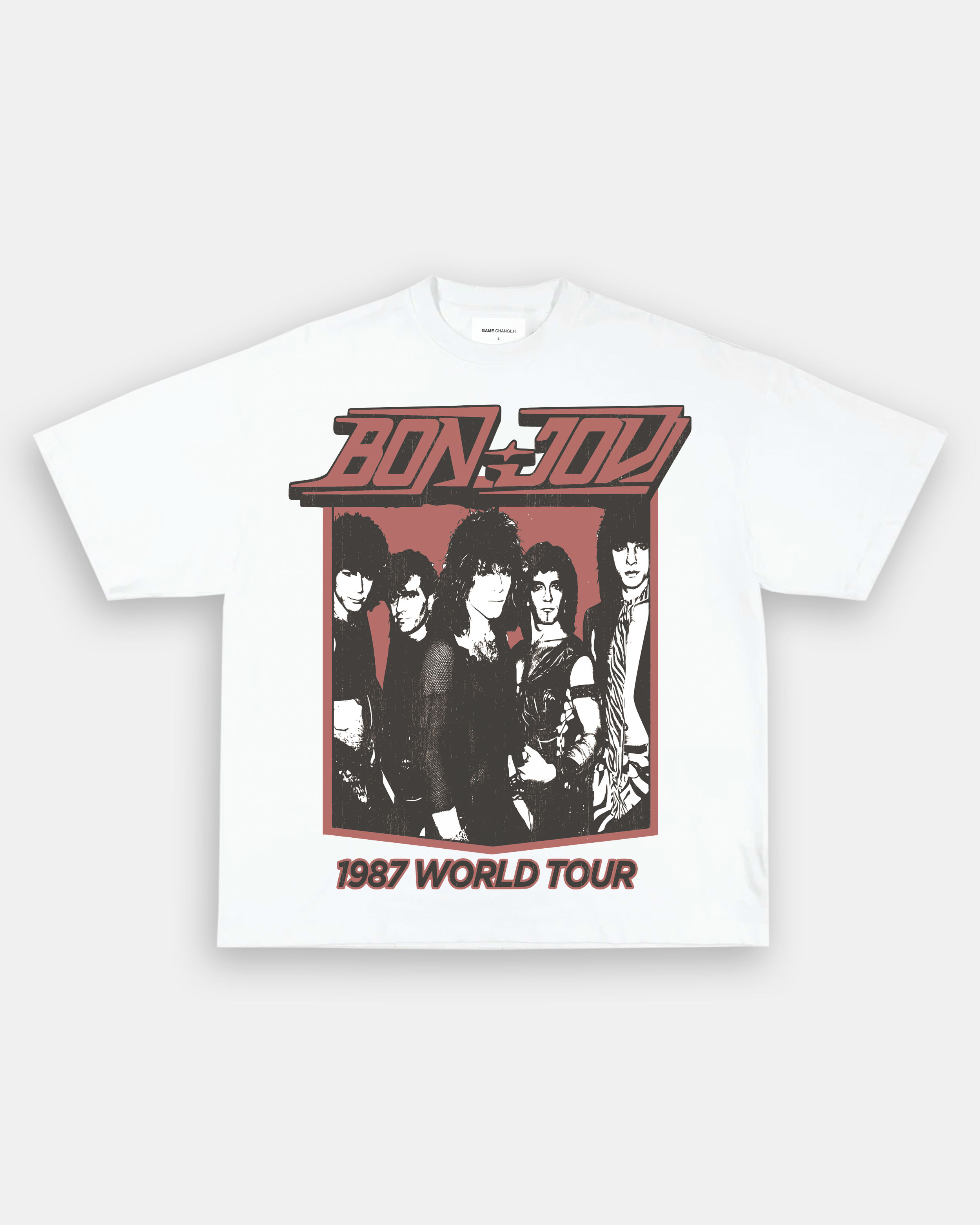 BON JOVI 1987 TEE Hoodie, Sweatshirt | CoreVibeTees.com (Image 4)