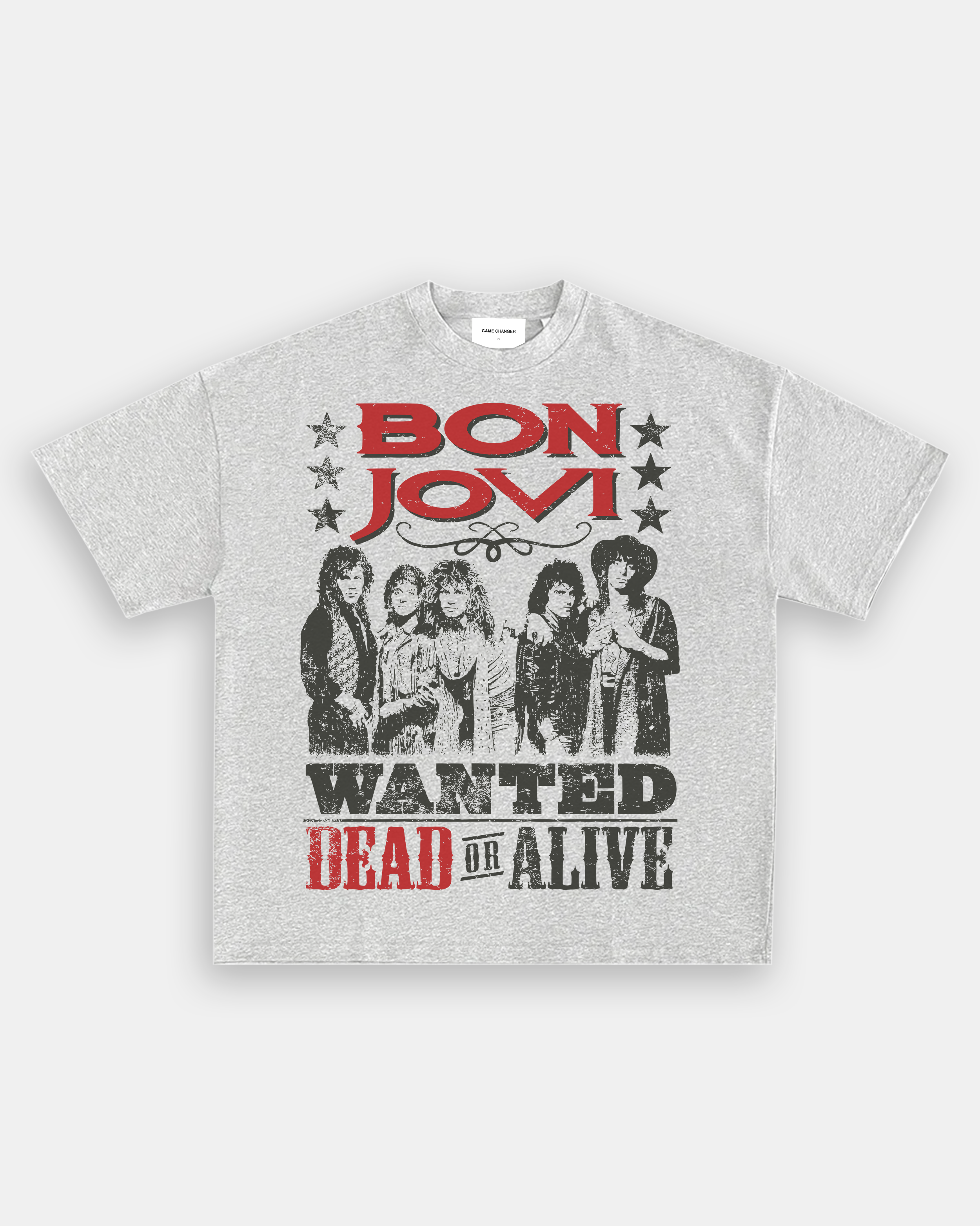BON JOVI WANTED TEE Hoodie, Sweatshirt | CoreVibeTees.com (Image 1)