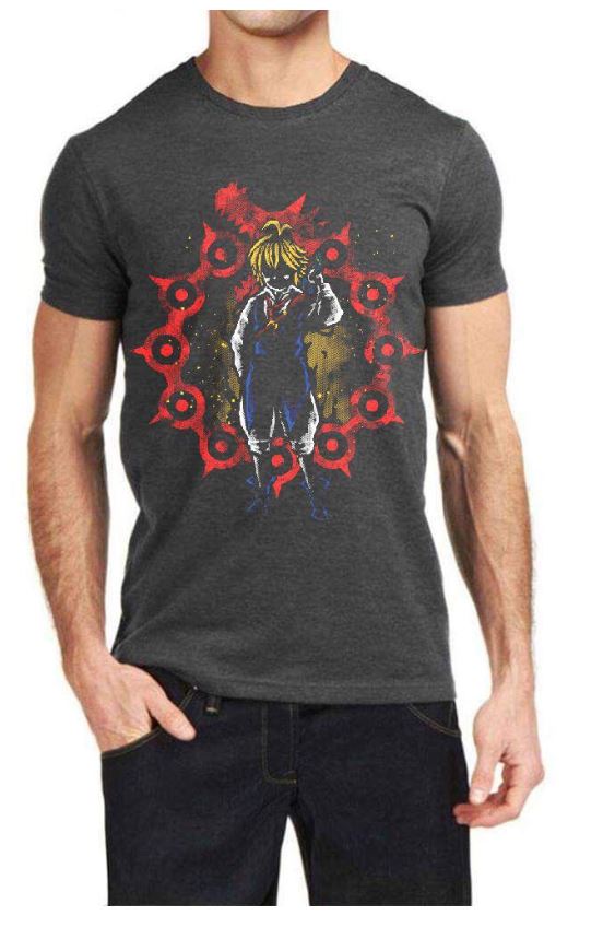 Seven Deadly Sins Charcoal Grey T-Shirt Hoodie, Sweatshirt | CoreVibeTees.com