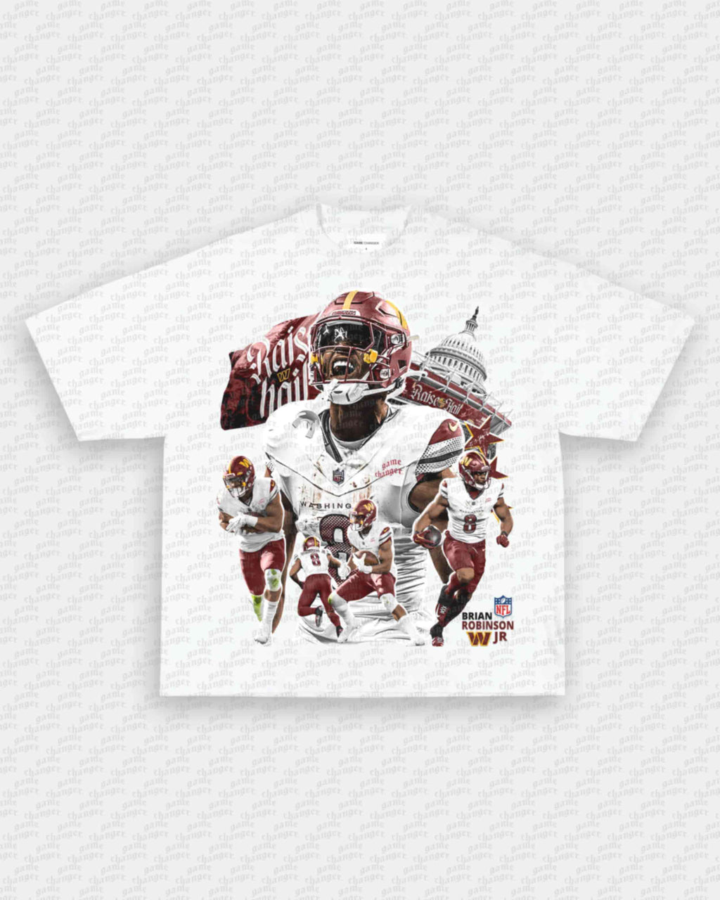 BRIAN ROBINSON JR V2 TEE Hoodie, Sweatshirt | CoreVibeTees.com (Image 1)