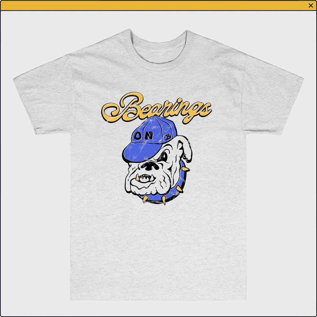 Bearings - Bulldog Tee Hoodie, Sweatshirt | CoreVibeTees.com (Image 1)