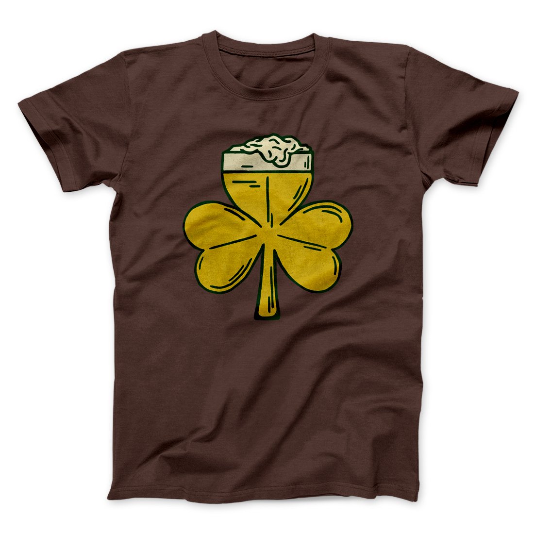 Beer Shamrock Men/Unisex T-Shirt Hoodie, Sweatshirt | CoreVibeTees.com (Image 3)