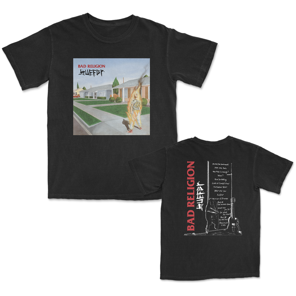 Suffer Track List T-Shirt (Black) Hoodie, Sweatshirt | CoreVibeTees.com (Image 1)