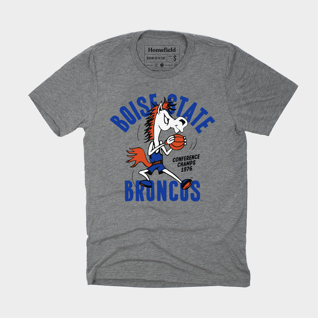 Boise State Broncos Vintage Basketball Tee Hoodie, Sweatshirt | CoreVibeTees.com