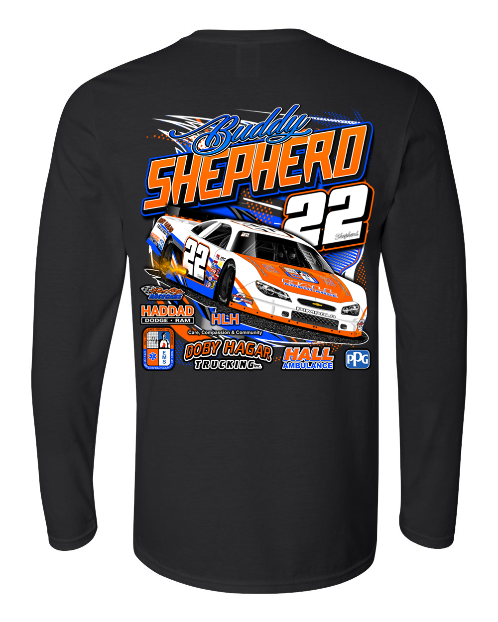Buddy Shepherd Long Sleeve T-Shirt Hoodie, Sweatshirt | CoreVibeTees.com (Image 1)