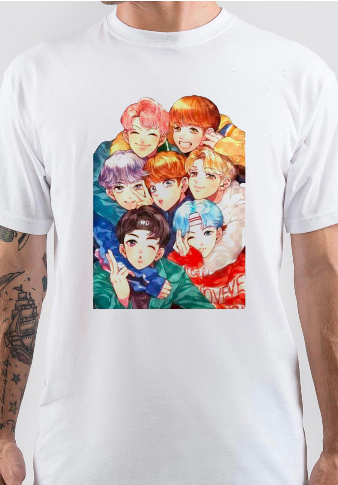 BTS T-Shirt Style004 Hoodie, Sweatshirt | CoreVibeTees.com