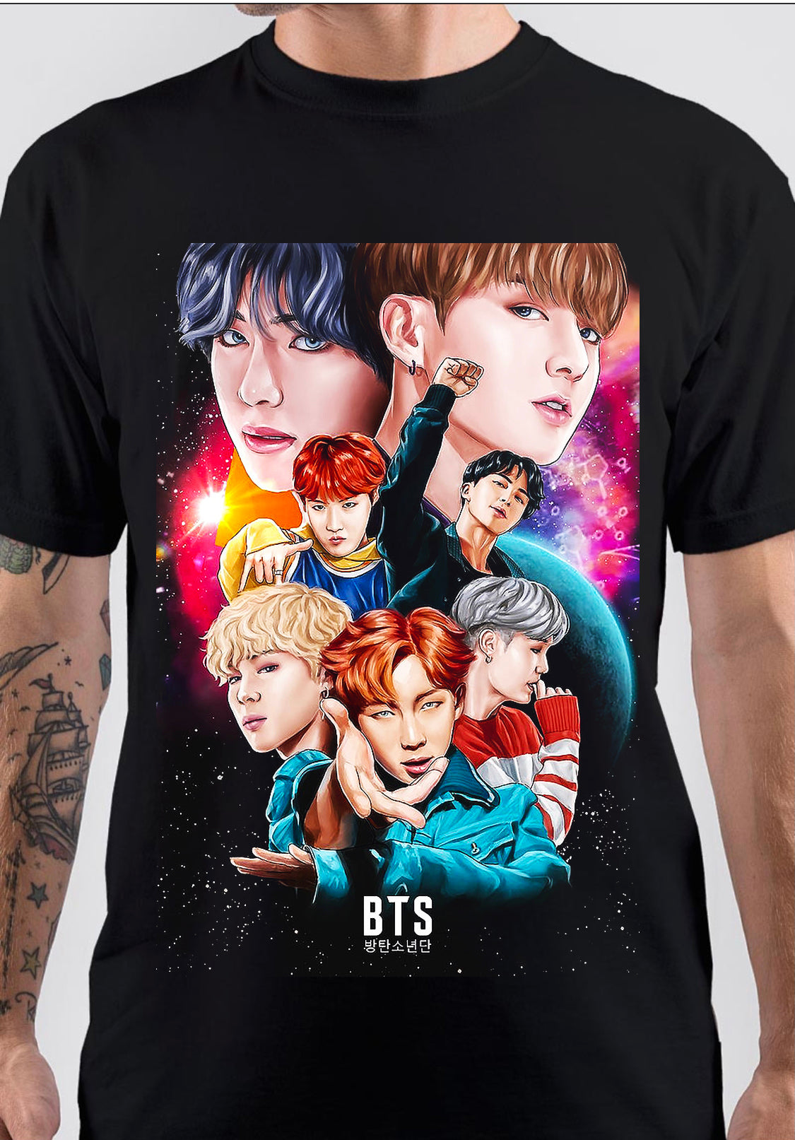 BTS T-Shirt Style005 Hoodie, Sweatshirt | CoreVibeTees.com