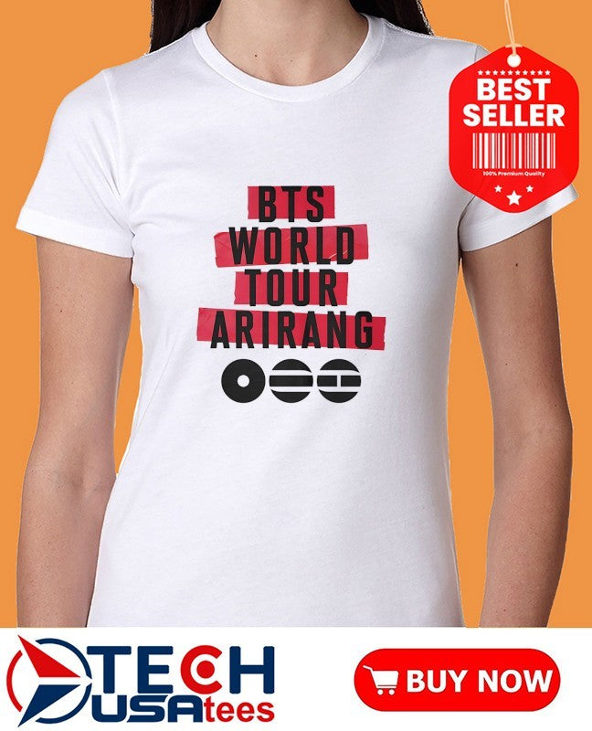 BTS World Tour Arirang 2026 shirt
