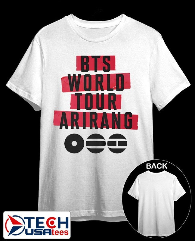 BTS World Tour Arirang 2026 shirt