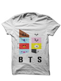 Bts White T-Shirt Style001 Hoodie, Sweatshirt | CoreVibeTees.com