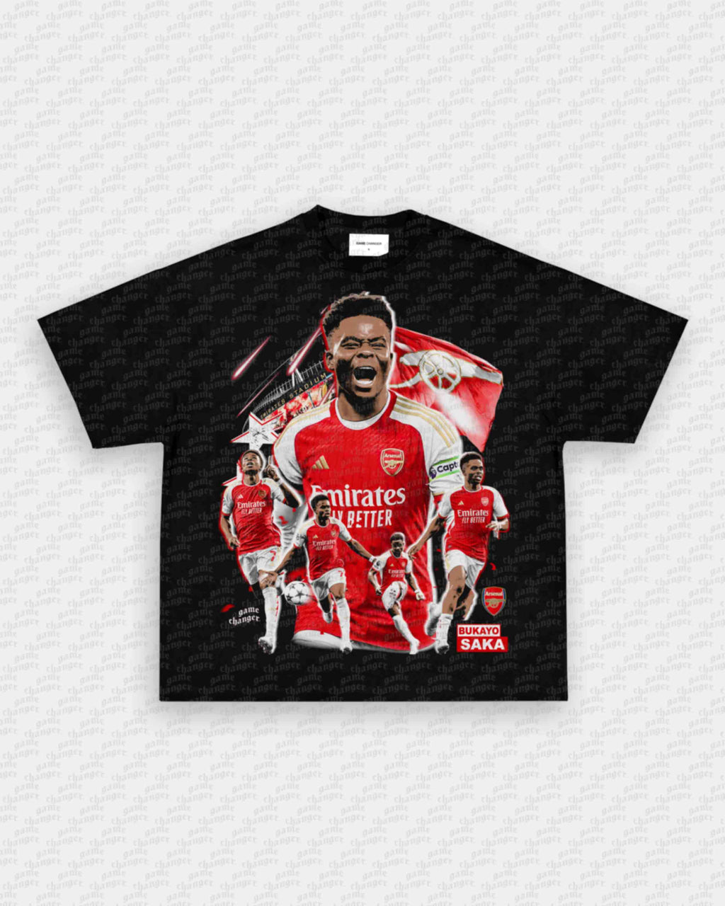 BUKAYO SAKA TEE Hoodie, Sweatshirt | CoreVibeTees.com (Image 1)