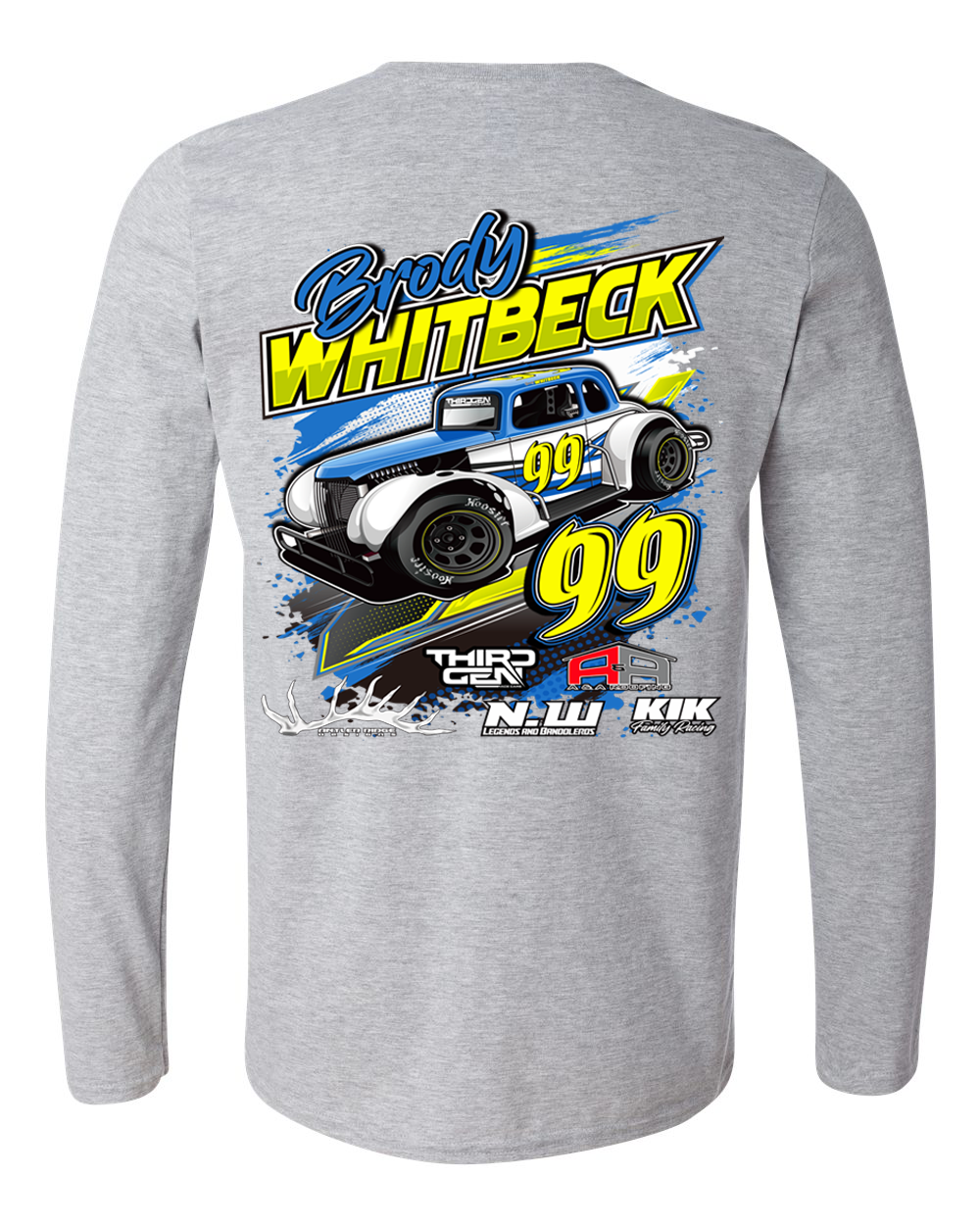 Brody Whitbeck 2025 Long Sleeve T-Shirt Hoodie, Sweatshirt | CoreVibeTees.com (Image 3)