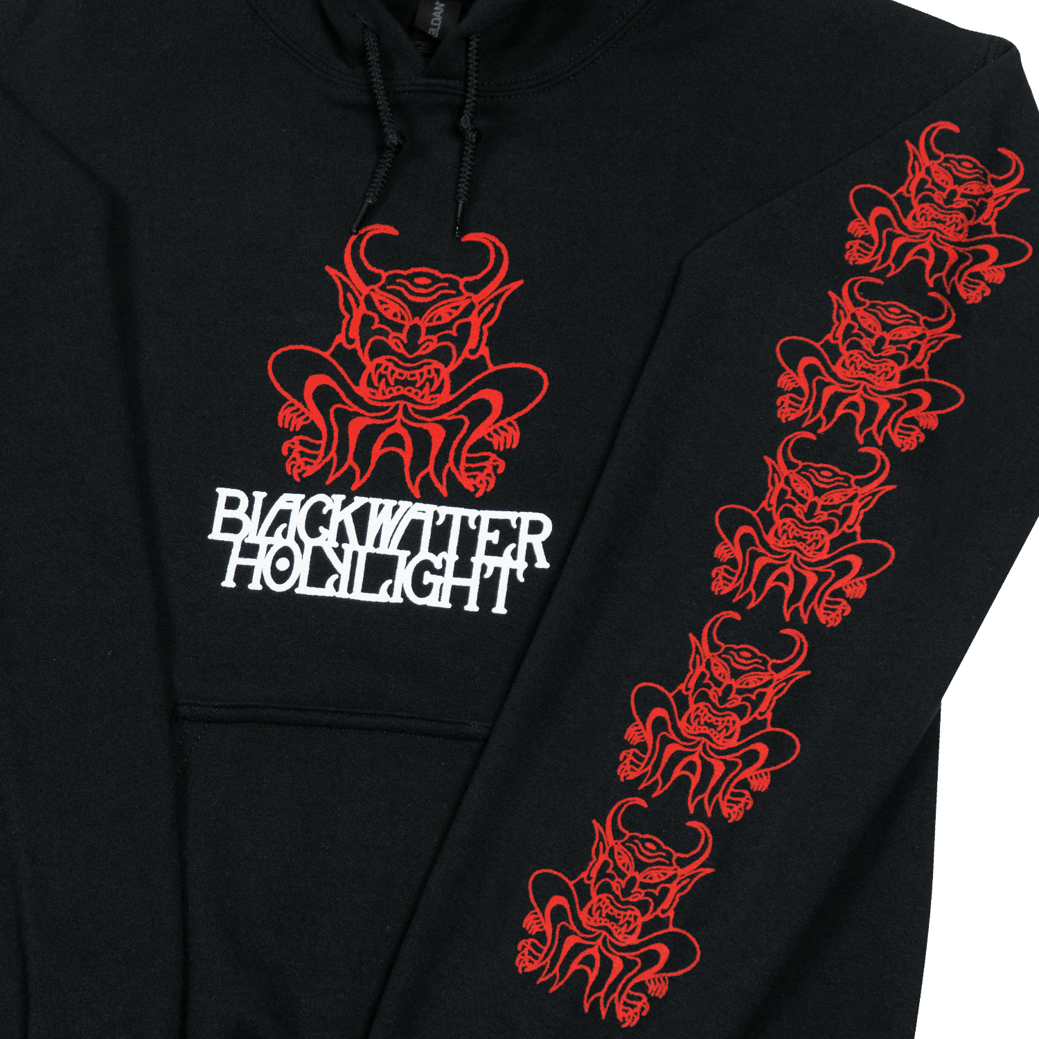Blackwater Holylight - Monki Hoodie (Black) T-Shirts, Sweatshirt | CoreVibeTees.com (Image 4)