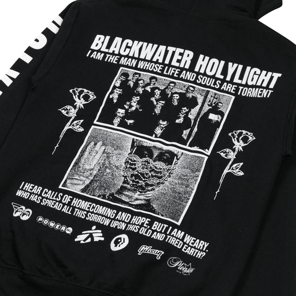 Blackwater Holylight - Old And Tired Earth Hoodie - BLACK T-Shirts, Sweatshirt | CoreVibeTees.com (Image 4)