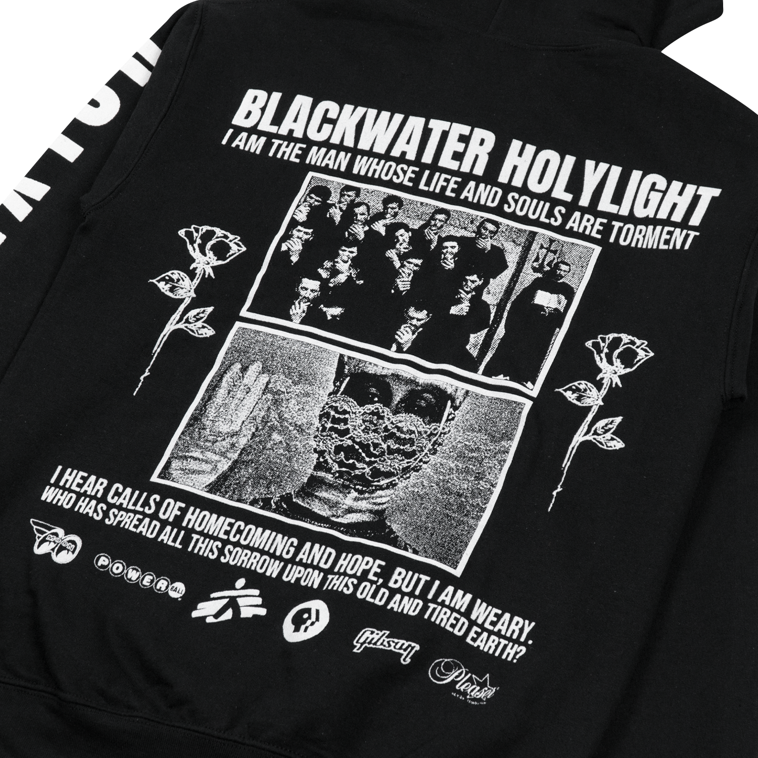 Blackwater Holylight - Old And Tired Earth Hoodie - BLACK T-Shirts, Sweatshirt | CoreVibeTees.com (Image 4)