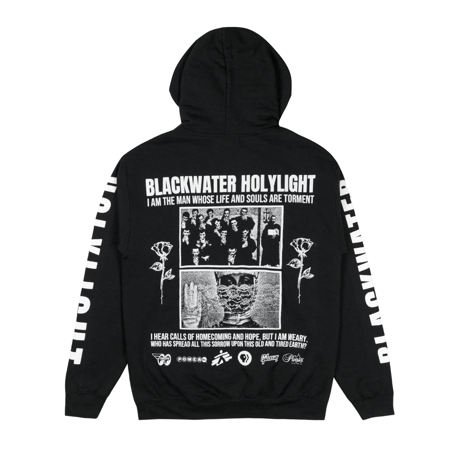 Blackwater Holylight - Old And Tired Earth Hoodie - BLACK T-Shirts, Sweatshirt | CoreVibeTees.com (Image 2)