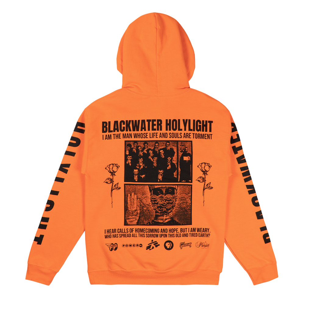 Blackwater Holylight - Old And Tired Earth Hoodie - ORANGE T-Shirts, Sweatshirt | CoreVibeTees.com (Image 1)