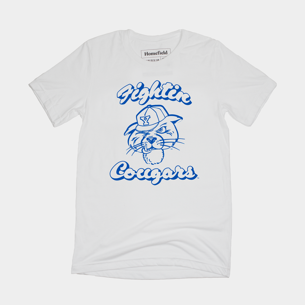 90s BYU "Fightin' Cougars" T-Shirt Style001 Hoodie, Sweatshirt | CoreVibeTees.com