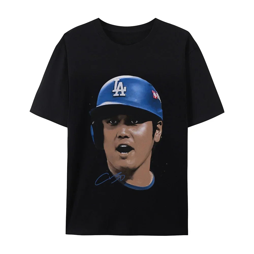 Los Angeles Dodgers Shohei Ohtani TEE Hoodie, Sweatshirt | CoreVibeTees.com (Image 1)