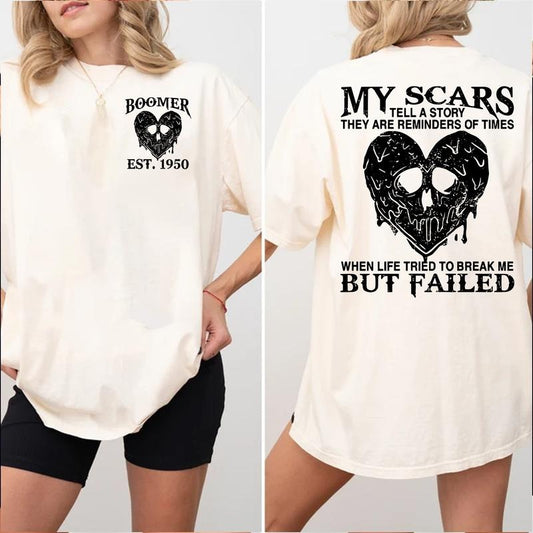 Baby Boomer Custom Year Badass Generation T-shirt, Boomer FAFO T Shirt - 100% Cotton Top Unisex Comfort Womenswear, Custom Year Of Birth Shirt