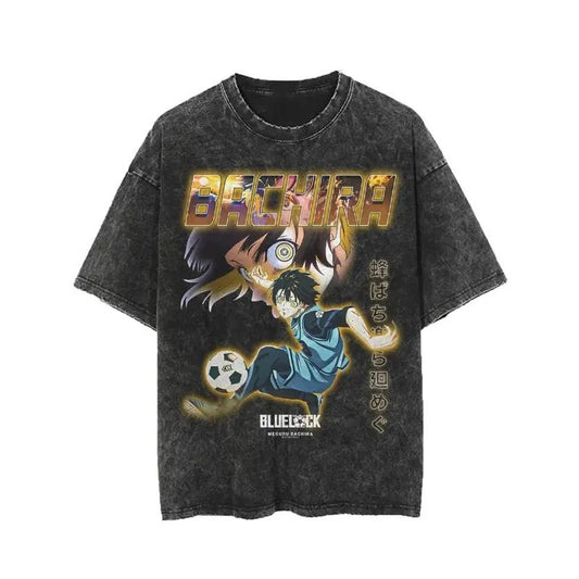 Bachira vintage T-Shirt, Streetwear Comfort Color T-Shirt, Blue Lock Anime T-Shirt Sweatshirt, Hoodie, Comfort Colors