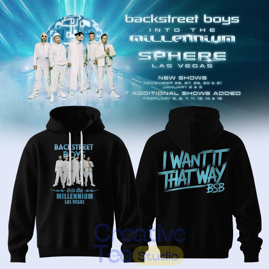 Backstreet Boys: Into The Millennium – Live in Sphere Special Hoodie